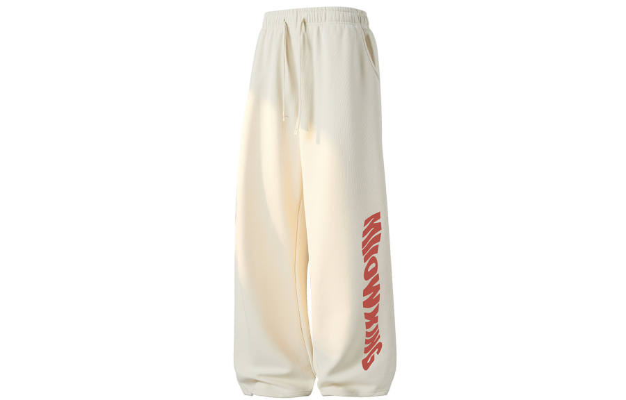 MIIOW Casual Pants Unisex Thickened And Fleece Lined Straight Fit Pants