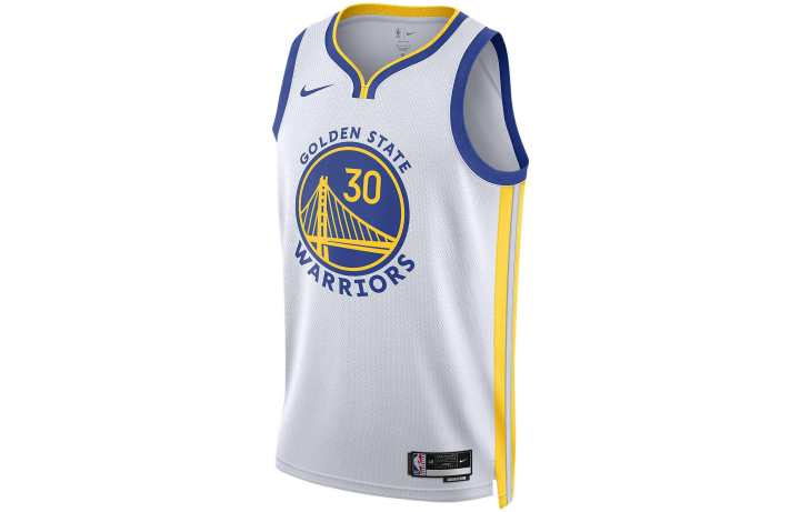 Nike Nike Golden State Warriors Basketball Jersey Unisex White