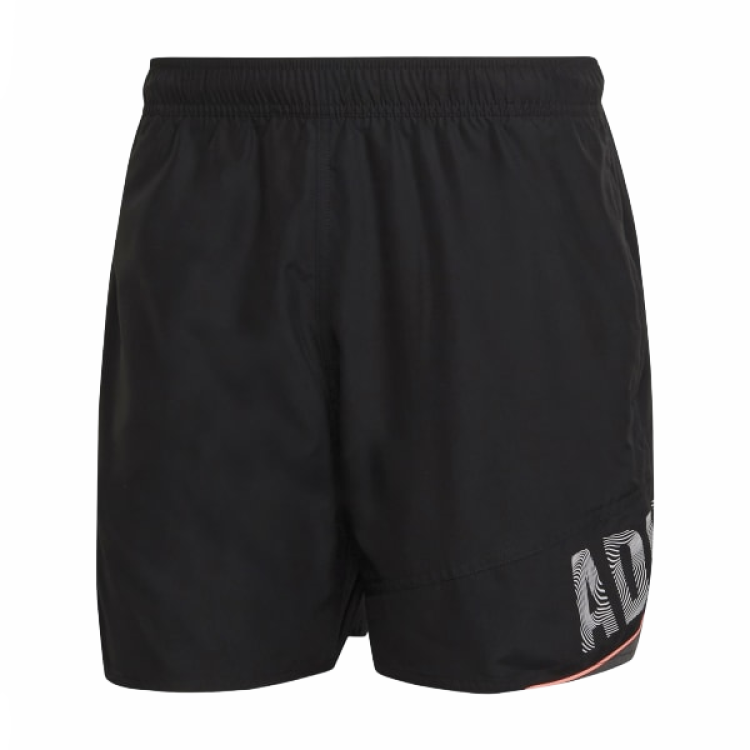Adidas Adidas WORDING SWIM SHORTS Swimming Shorts Men's Black