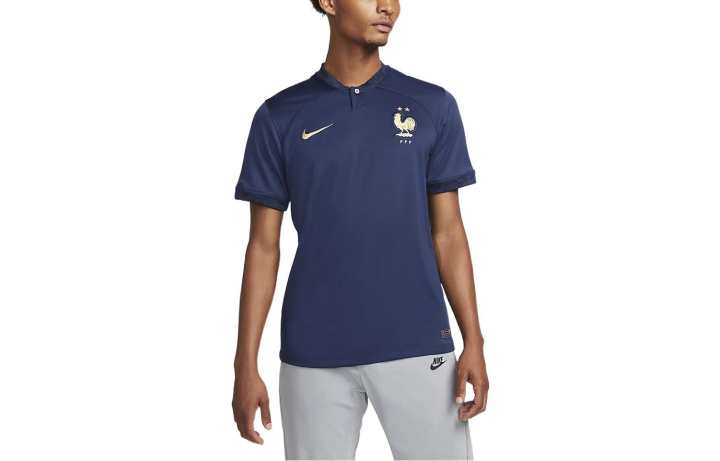 Nike Nike France National Team Soccer Jersey Men's Midnight Marine Blue