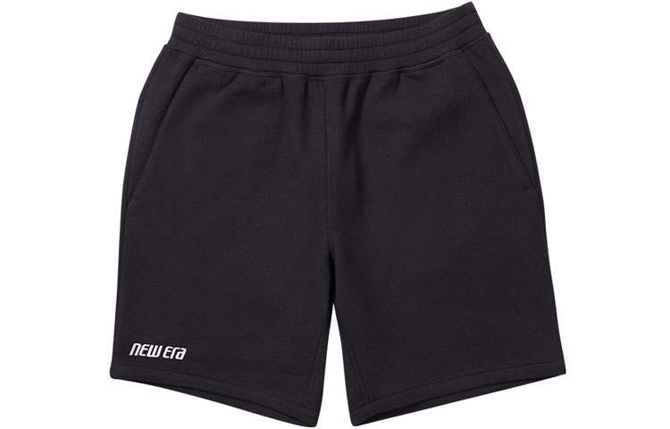 New Era Sports Shorts Unisex Black Moderate