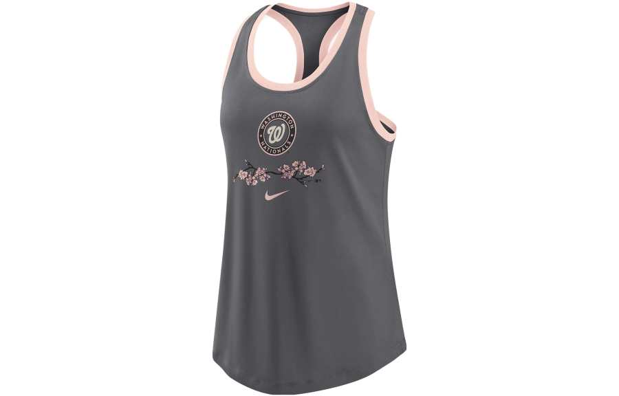 Nike Nike Tank Tops Women's Gray Crew Neck Moderate Other