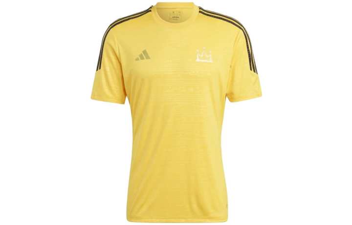 Adidas Adidas Soccer Jerseys Men's Yellow Moderate Straight Fit