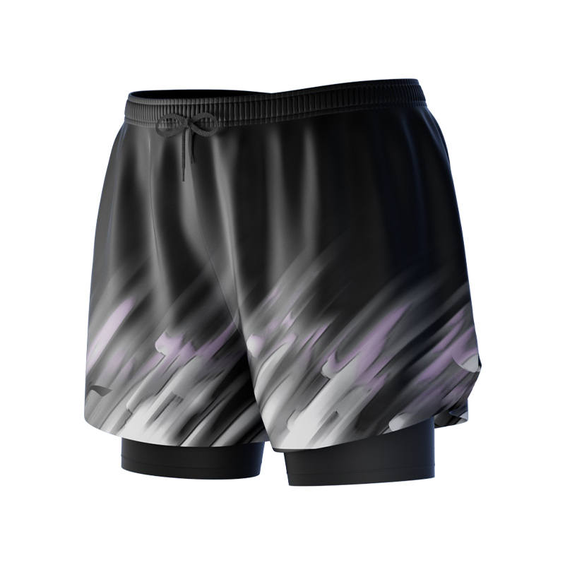 Li-Ning Li Ning Swimming Shorts Men's Black Purple