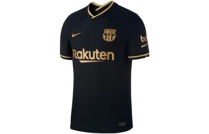 Nike Nike Barcelona Soccer Jersey Player Edition Men's Black