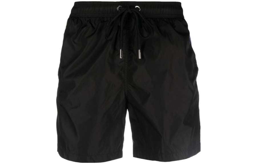 Moncler Casual Shorts Men's Black Moderate