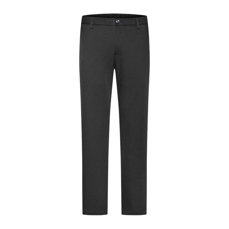 SEPTWOLVES Casual Pants Men's Thickened And Fleece Lined Straight Fit Pants