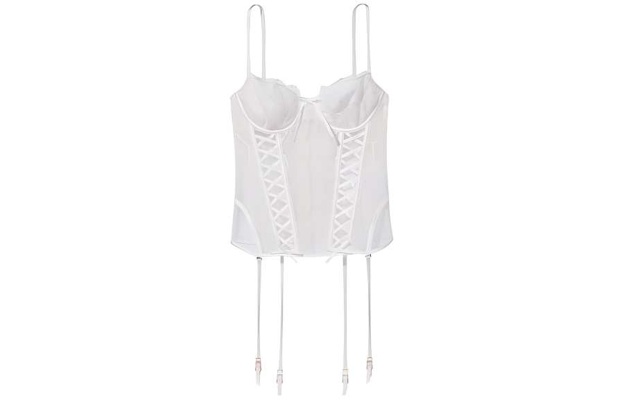 Victoria's Secret Tank Tops Women's Coconut White Square Collar Moderate Other