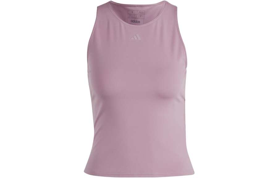 Adidas Adidas Tank Tops Women's Orchid Powder Crew Neck Moderate Straight Fit