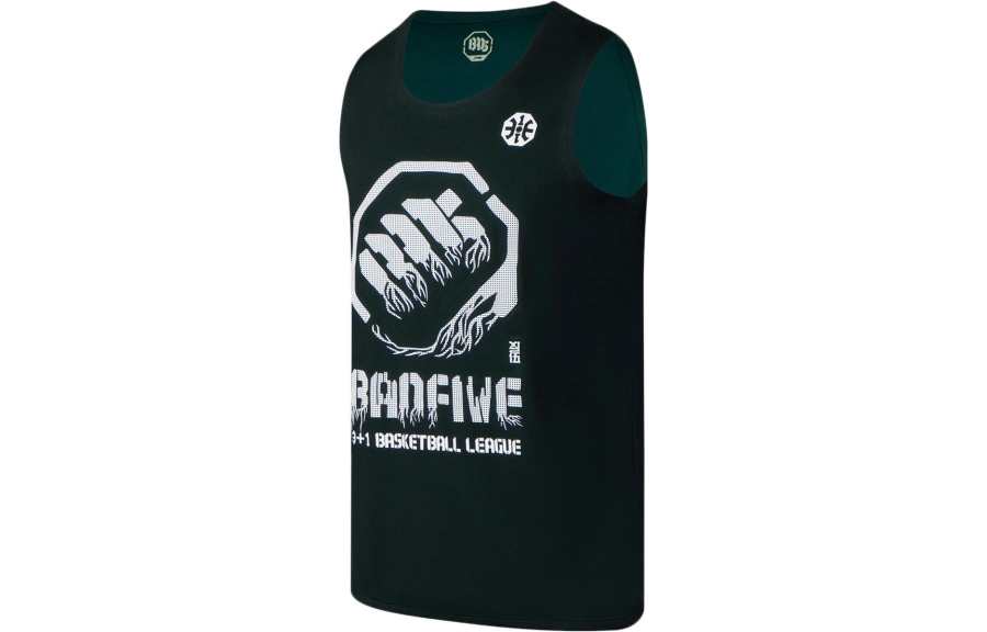 Li-Ning Li Ning Badfive Basketball Jersey Men's Black Turquoise