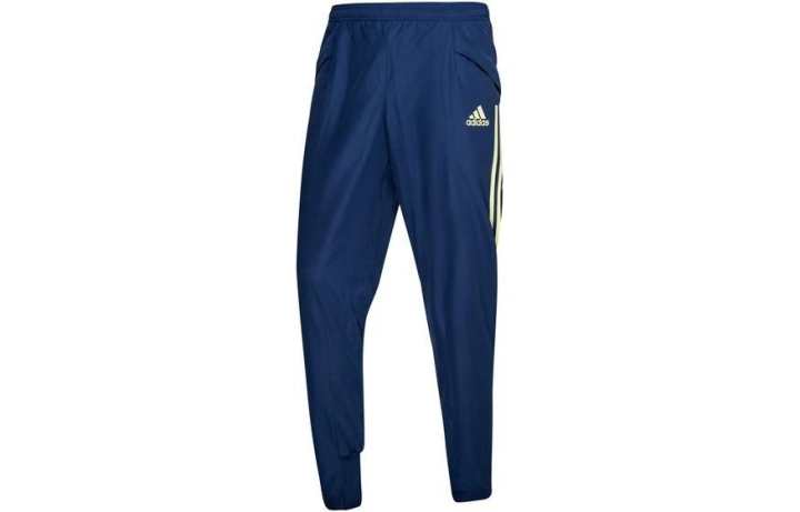 Adidas Adidas Arsenal Soccer Bottoms Men's Dark Blue Thin Pencil Pants