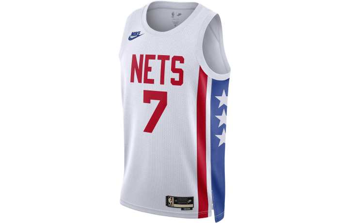 Nike Nike Brooklyn Nets Basketball Jersey Unisex White
