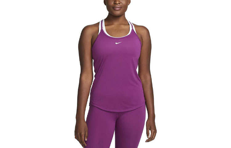 Nike Nike Tank Tops Women's Dark Magenta Halter Neck