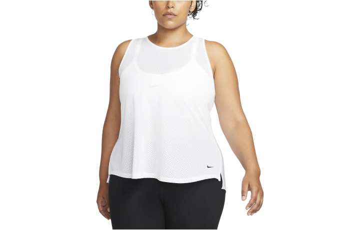 Nike Nike Tank Tops Women's White Straight Fit