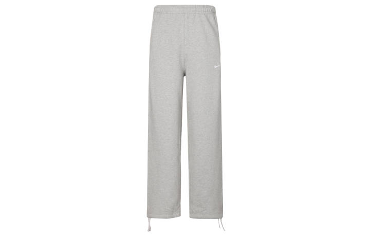 Nike Nike Sportswear Swoosh Men's Open-Hem Fleece Pants Gray
