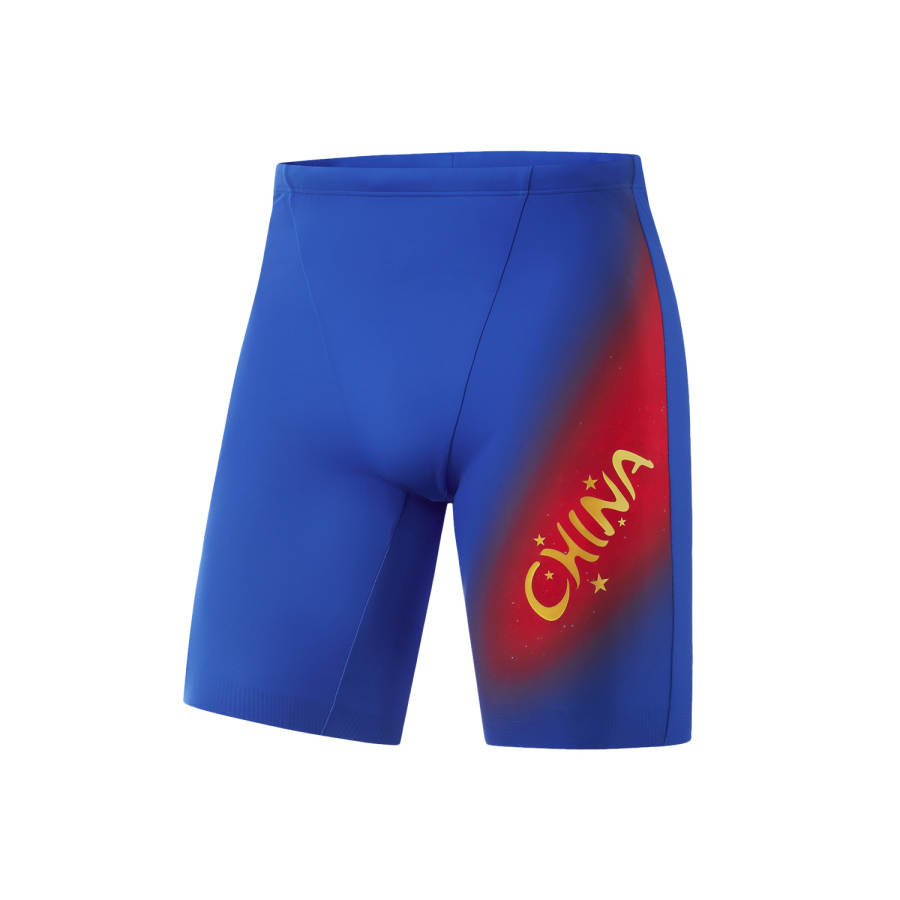 Li-Ning Li Ning Swim Collection Swimming Shorts Men's Starburst Blue