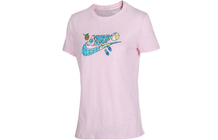 Nike Nike Set in Sleeve T Shirt Women's Pink