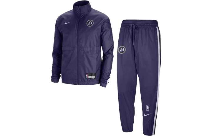 Nike Nike Nba Los Angeles Lakers Courtside City Edition Tracksuit