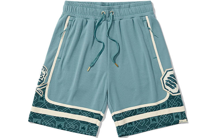 Li-Ning Li Ning Badfive Sports Shorts Men's Green Mountain Green