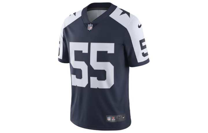 Nike Nike Soccer Jerseys Men's Blue Moderate Straight Fit