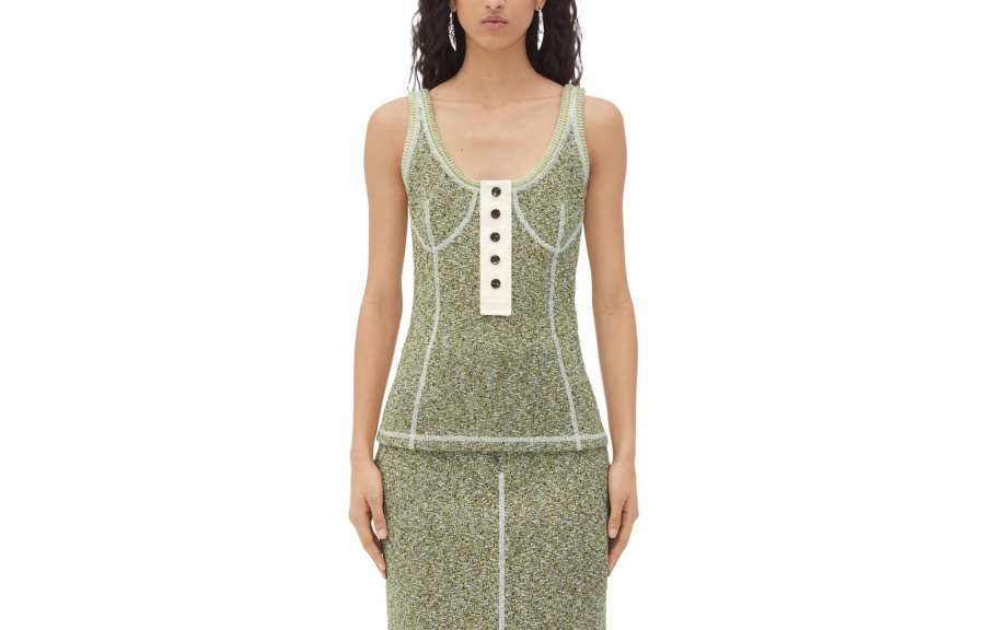 Bottega Veneta SS24 Tank Top Women's Green