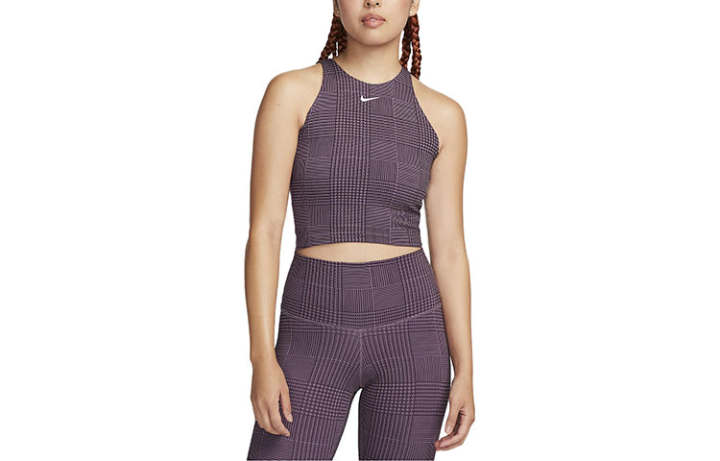 Nike Nike Tank Tops Women's Purple Crew Neck Moderate Other