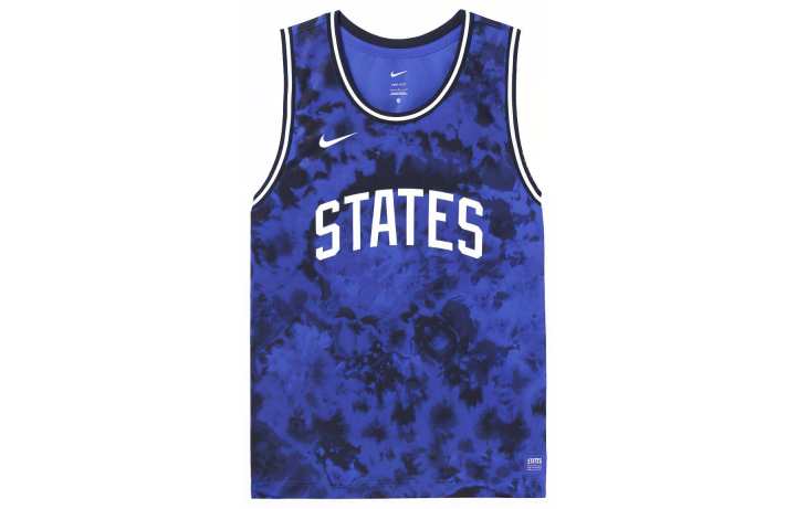 Nike Nike Basketball Jerseys Men's Bright Blue Moderate Racerback