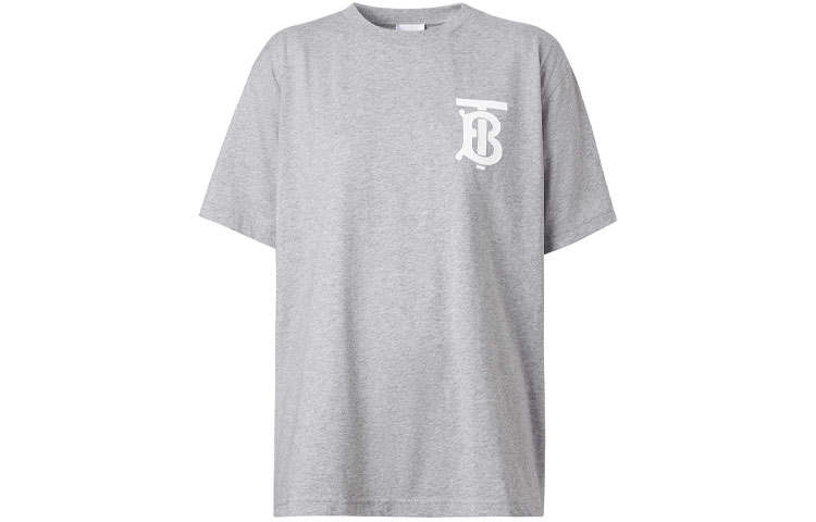 Burberry Regular T Shirt Women's Gray