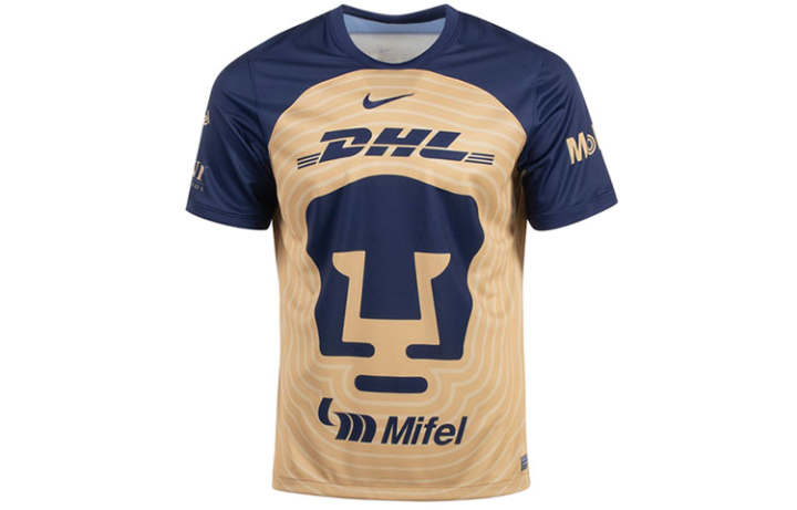 Nike Nike Soccer Jerseys Men's Yellow Moderate Straight Fit