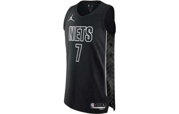 Jordan Jordan X NBA Brooklyn Basketball Jersey Men's Black