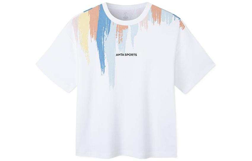 Anta T Shirt Women's Snowflake White