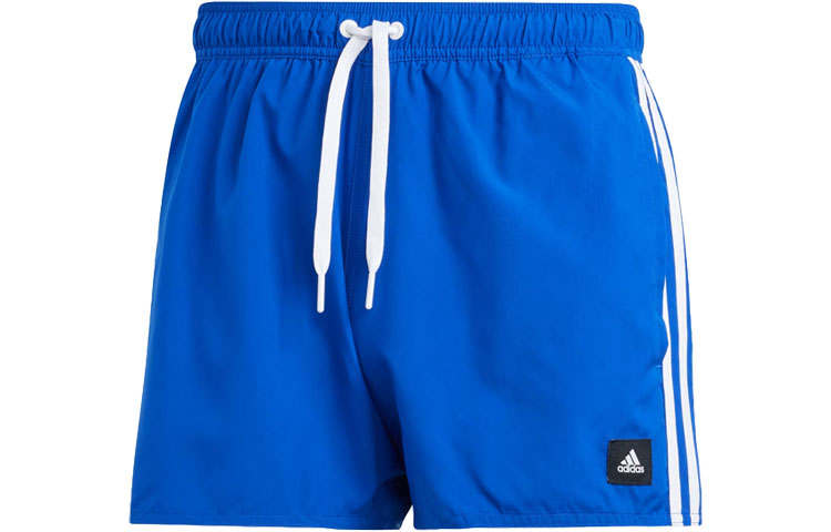 Adidas Adidas 3 Stripes Clx Very Short Length Swim Shorts Casual Shorts Men's Royal Blue
