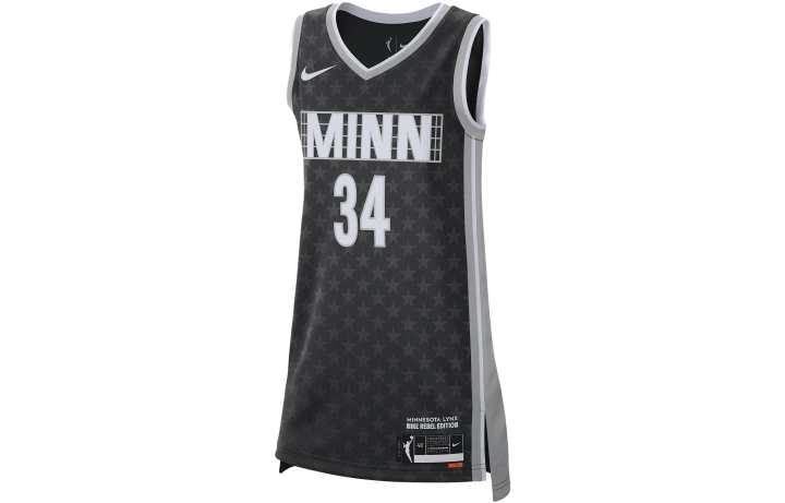 Nike Nike Basketball Jersey Men's Black Silver