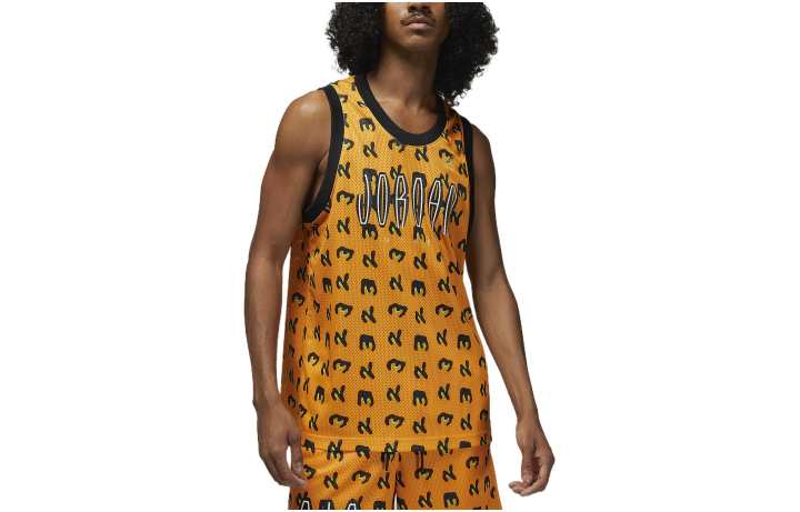 Jordan Jordan Basketball Jersey Men's Yellow