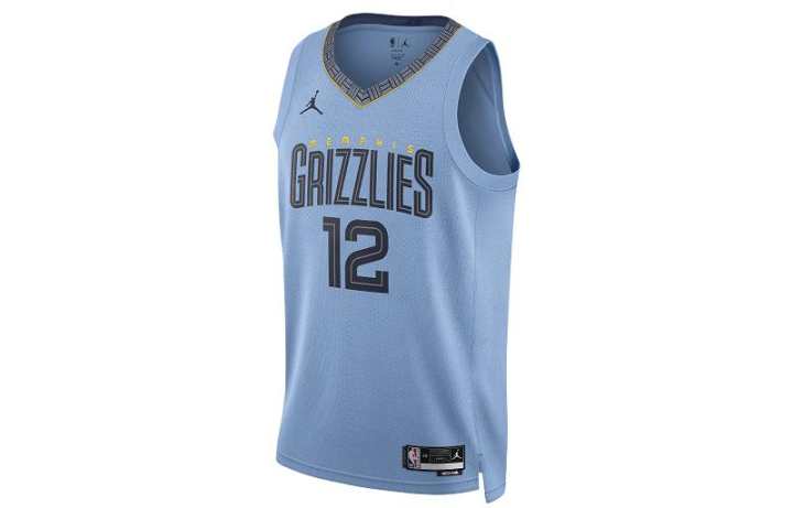 Jordan Jordan Dri FIT Basketball Jersey Unisex Light Blue
