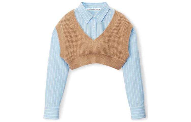 Alexander Wang Alexander Wang Layered Knitted Vest