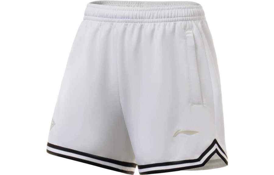 Li-Ning Li Ning Professional Basketball Collection Basketball Shorts Men's Standard White