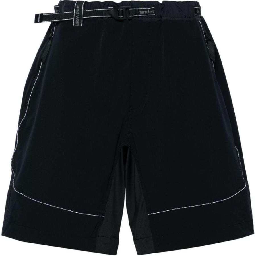 And Wander And Wander belted bermuda shorts