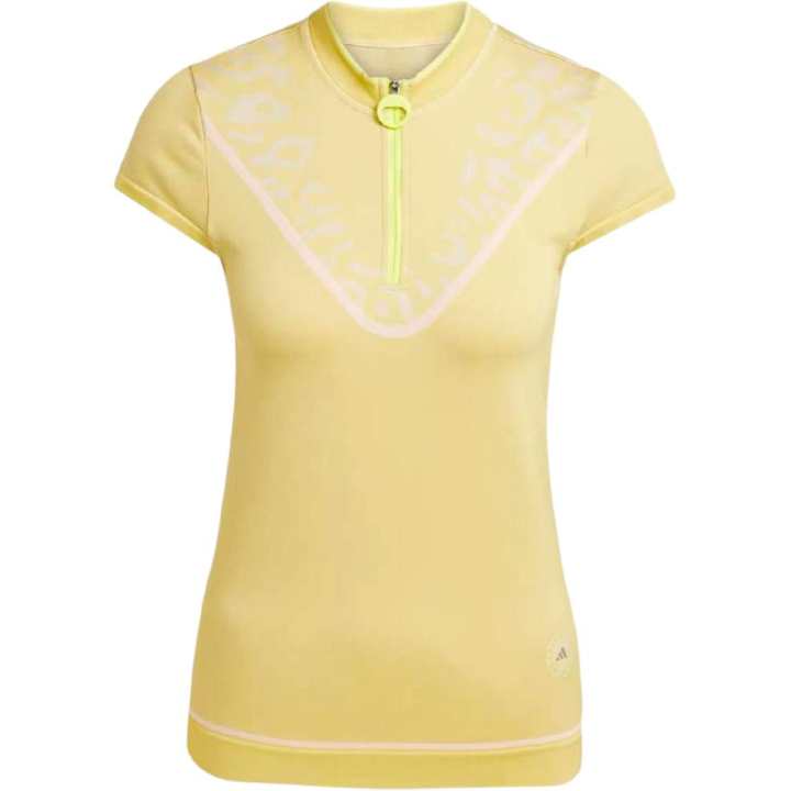 Adidas Adidas Truenature Golf short-sleeve zip-neck top