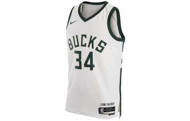 Nike Nike Dri Fit Basketball Jersey Unisex White
