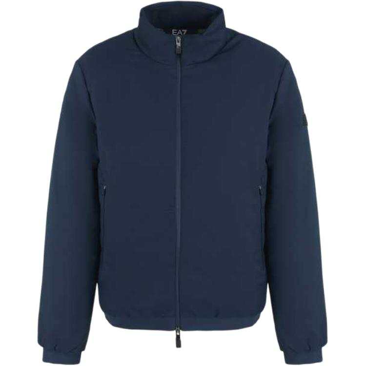 EMPORIO ARMANI EA7 FW24 Puffer Jacket Men's Navy Blue