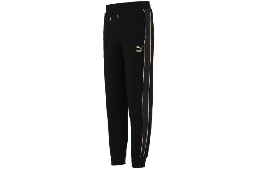 PUMA Sports Pants Men's Black Moderate