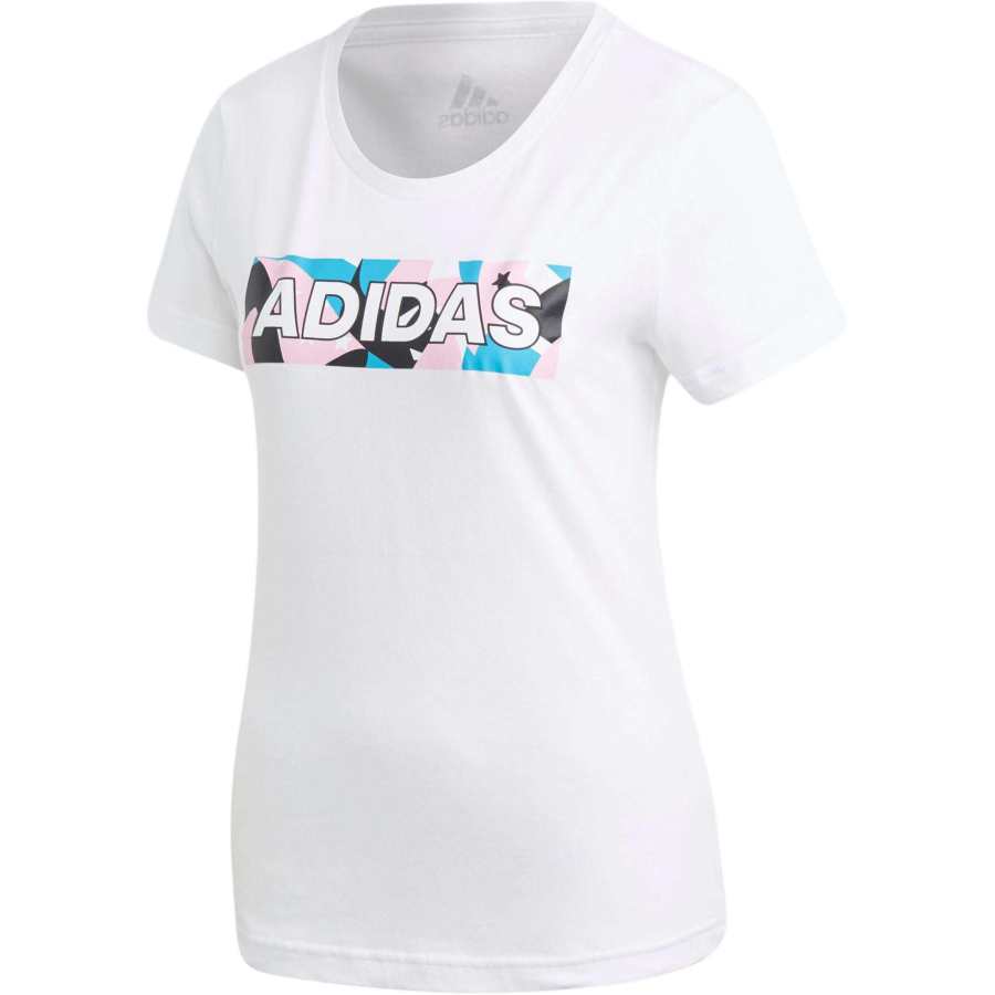 Adidas Adidas T Shirts Women's White Crew Neck Moderate