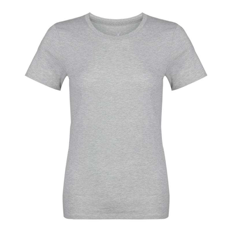 Jordan Jordan T Shirts Women's Gray Crew Neck Moderate Nipped In Waist