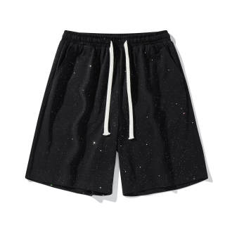 M&X MEDX Casual Shorts Unisex Black