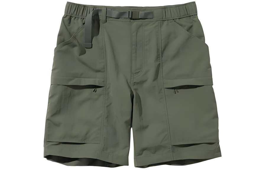 UNIQLO Casual Shorts Unisex Dark Olive