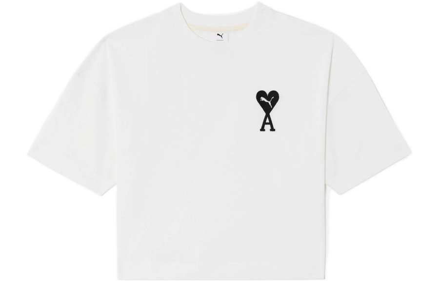 PUMA PUMA X Ami W Graphic Tee Off White