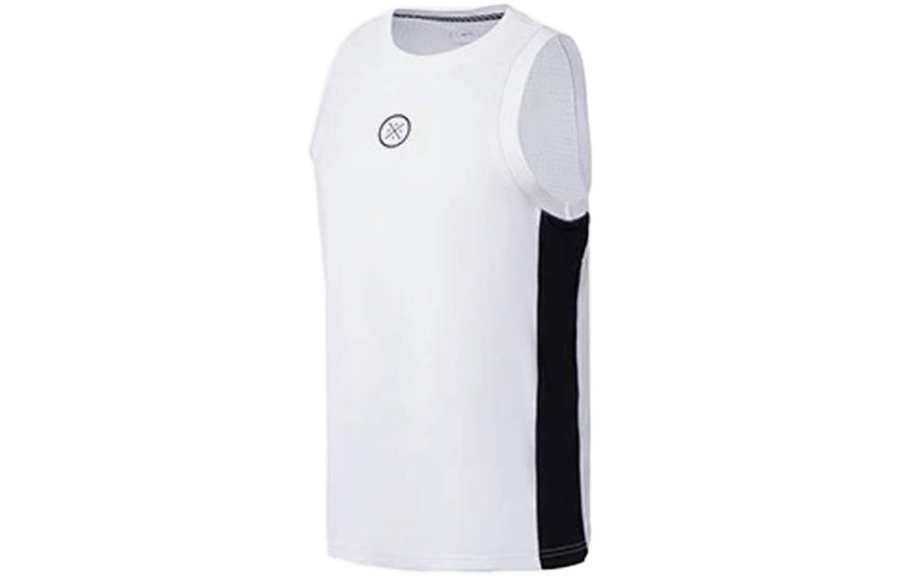 Li-Ning Li Ning Basketball Jerseys Men's White Moderate Straight Fit