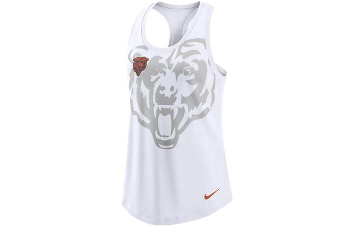 Nike Nike Tank Tops Women's White U Neck Moderate Other