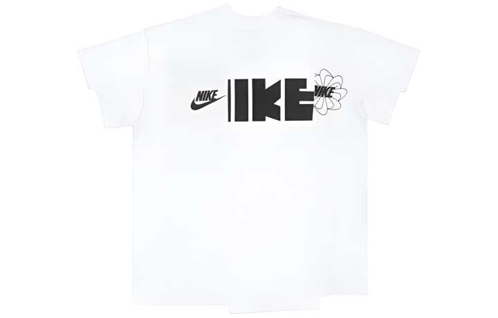 Nike Nike X Sacai Hybrid T Shirt 'White'